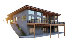 Plans for 5-Bedroom House with Walkout Basement & Mezzanine – Includes Architect