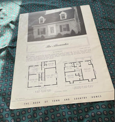 Book Town Country Homes 1950s Berwick 980-980 Alexander 187-251 Floor Plans