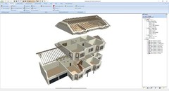 3­D CAD Architecture 14 – 3D home planner for floor plans, rooms, roofs for…