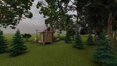 Comprehensive Building Plans for 8’x8′ Tiny Home with Loft – 64 sqft area