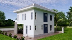 Custom House Plan 9×10 Meter 30×33 Feet 5 Beds 3 Baths Hip Roof (A4 Hard Copy)