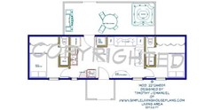 539sqft – 12’x44′ – 2bedrms2baths – Tiny House design – ala cart
