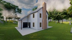 Two-Story 2-Bedroom Home Building Plans | 30’x28′ | 1200sqft | DIY Blueprint