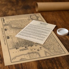 Philadelphia 100 Years Ago 1875 Vintage City Map Historical Wall Art Print