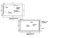 14’X24′- 24’X14′ ONE CAR GARAGE PLANS GABLE ROOF GARAGE PLAN 22-1424-GBL-2Z