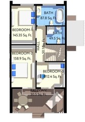 29’x44’ 3 Bed, 3 Bath Premium Barnhouse Architectural Build Plans PDF.