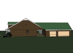 Beth_1466G-2 log covered house 3 bed rm. / 2 bath ,3 car garage PDF