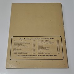 Sunset Garden & Patio Building Book 1974 Edition Edited by Sherry Gellner
