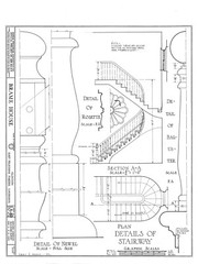 Architectural House Plans, Southern Style Antebellum country home w/ cottage