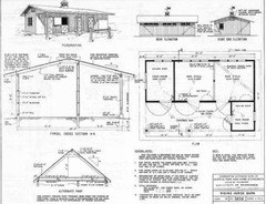 Modern Farm Plans Horse barns and trailers BBQ Smoker Chicken coop log cabin