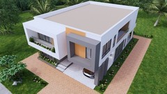 36×49 Feet House Plans 11×15 Meter 5 Beds 6 Baths PDF, CAD files &A4 Hard Copy