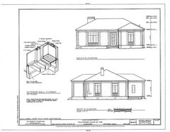 Craftsman cottage architectural house plans, efficient 2 bedroom 1 bath, 1 story