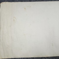 Vintage House Blueprint 33×17 1964 Mid Century Modern Drawing Art Glen Ellyn IL