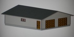 PERMIT READY 30′ X 36′ GARAGE PLAN DRAWN TO SCALE BLUEPRINTS AND MATERIALS LIST