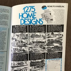 Vtg 1978 Contemporary & Traditional Home House Plans Floor Plans Modern MCM Book