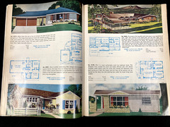 1960’S COTTAGES TO CASTLES, GARLINGHOUSE HOME PLAN SERVICE, 80 DESIGNS/FLR PLANS