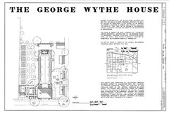 Traditional Brick House, Colonial Williamsburg architectural PRINTED PLANS