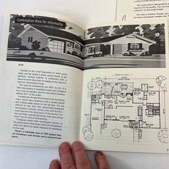 Vintage Ranch Homes Catalog w/ Home Of The Week Supplement 1975