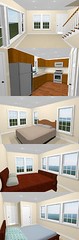 24×24 House — 3 Bedroom — 3 Bath 1,083 sq ft — PDF Floor Plan — Model 7