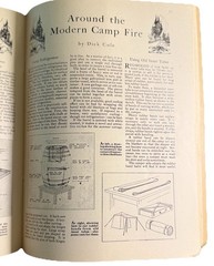 1933 Sunset Camp And Cabin Book Vintage Cabin Plans Rustic Architectural Camping