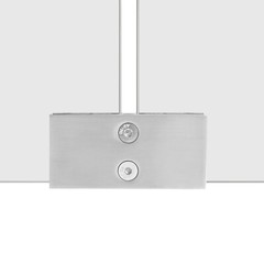 180 Degree Stainless Steel Glass Clamp, 4pcs Clamp Bracket for 8-12mm Thickness