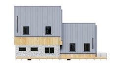 35’x65′ 4 Beds, 4 Bath Double A-Frame Architectural Build Plans PDF Download