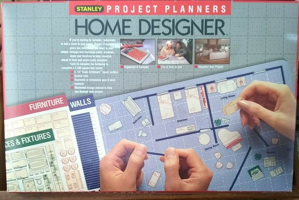 Stanley Project Planners Home Designer In Box (FC76-4-R)