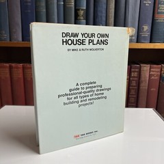 1983 Draw Your Own House Plans Book 1st Edition 1st Print