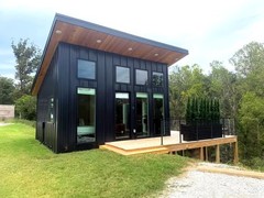 20×20 Lean Modern Cottage Custom Architectural Plans 400SF – PDF Download