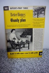 Butler’s Tray Coffee Table 161 BUILDING PLAN 1955 Better Homes Gardens blueprint