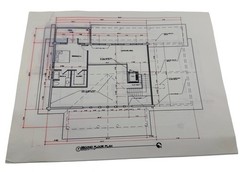 Residential Architectural Blueprint Plans House Floor Plans Elevator Drawings