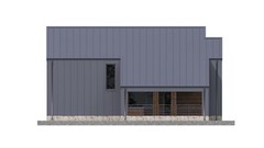 40’x52′ 2-Story, 4 Bed, 3-Bath Cozy Barnhouse Architectural Plans PDF Download.