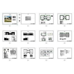 Modern Double Garage plan – Contemporary Garage Design Blueprints with Apartment