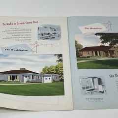 1960s The Certigrade Quartet Of Homes House Home Blueprint Plan Catalog Brochure