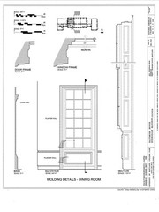 Riversdale, Calvert Mansion – Colonial American architectural plans & details