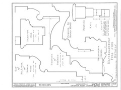 Woodlawn Plantation, LA, architectural plans, traditional southern style home