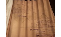 Architectural Drawings Haddonfield NJ Addition 1970s Thomas J Carroll Blueprints