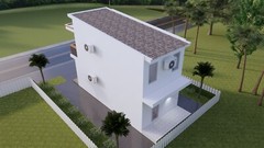 13×26 Small House Plan 4×8 Meter 2 Bedrooms 1 Bath Shed Roof PDF & A4 Hard Copy