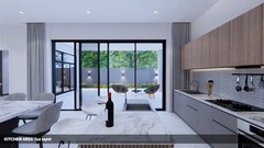 39×49 Ft House Design Plans 12×15 Meter 5 Bed 6 Bath Terrace Roof (A4 Hard Copy)