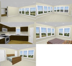 44×48 House with 1-RV Garage – PDF FloorPlan – 2,185 sqft – Model 2G
