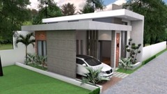26×33 Feet House Plans 8×10 Meter 2 Bedrooms Terrace Roof PDF (A4 Hard Copy)