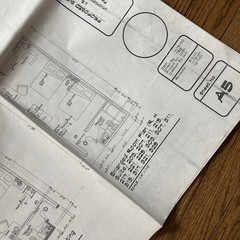 Large Foldout Architectural Blueprint Super 8 Motel Uniontown PA Y2K 24×36