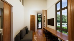Modern Small House Plan 44×9 Meter 13×30 Feet 2 Beds 1 Bath Slap (A4 Hard Copy)