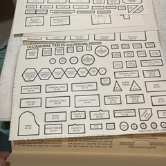 Rare Unused Vintage 1981 Better Homes And Gardens New Furniture Arrangement Kit!