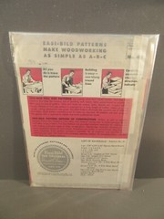 1953 Easi-Bild No 43 Folding Snack Tables Build It Yourself Plans