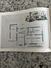 Vintage 1945 Future Homes Co Home Plan Catalog MCM Ranchers 50 Colorful Drawings