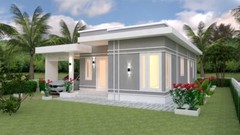 House Design Plan 9×12 Meter 30×40 Feet 3 Bedrooms Terrace Roof (A4 Hard Copy)