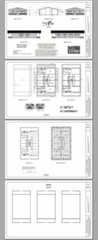 30×40 Duplex — 2 Bedroom 1 Bath — 1,200 sq ft — PDF Floor Plan — Model 4C