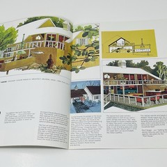 1960’s Western Wood Products More Family Room House Design Idea Dealer Brochure