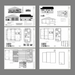 60×50 Apartment with 2-Car 2-RV Garage – PDF FloorPlan – 1,703 sqft – Model 1F